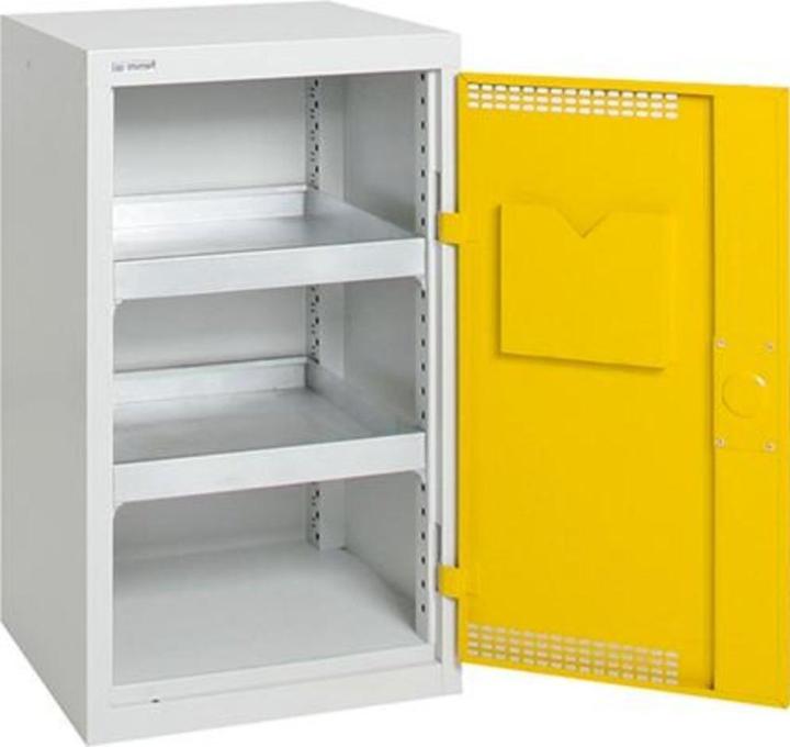 Produktbild kaiserkraft Umweltschrank, Türen gelocht (50 cm, 90 cm)