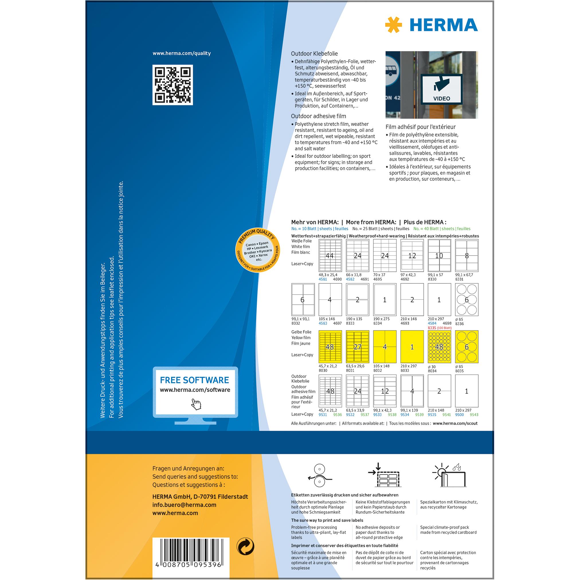 Thumbnail - Herma, Etiketten, Special Etiketten Outdoor/strapazierfähig