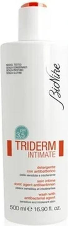 Actual product image BioNike Triderm Intimate Antibacterial (500 ml, Intimate washing lotion)