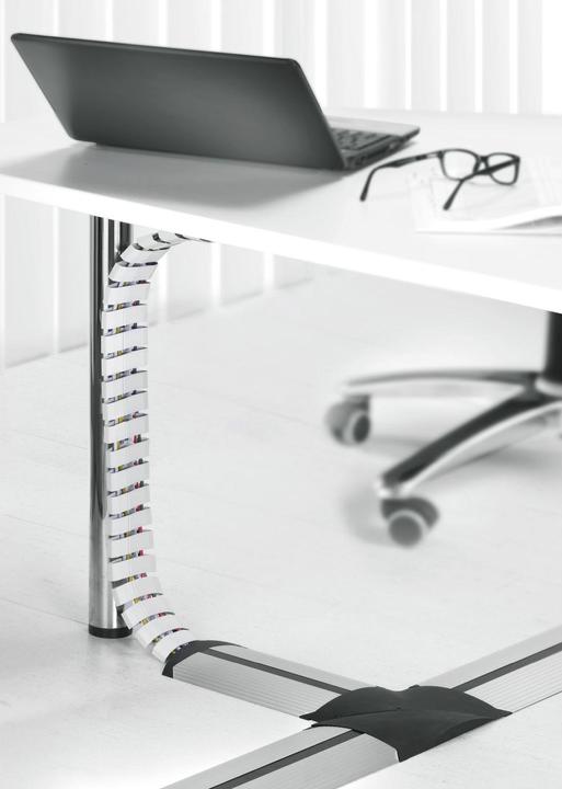 Immagine prodotto Evoline WireLane 650 - 1000 mm grigio (Tubazione, 65 cm)