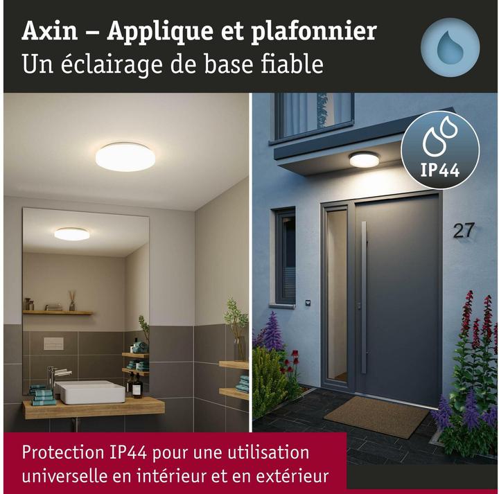 Image du produit Paulmann Deckenleuchte Axin (E27)