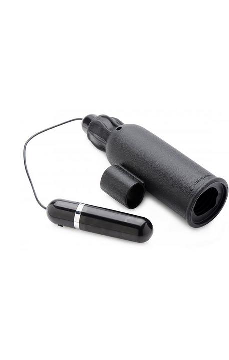 Actual product image Pipedream Lightning Stroke Silicone Stroker with Vibrating Bullet