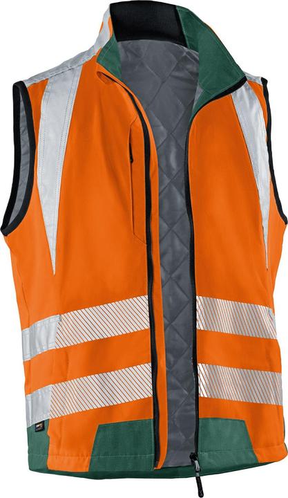 Produktbild Kübler PSA Reflectiq Weste 7207 warnorange/moosgrün XL (XL)