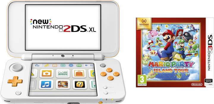 Produktbild Nintendo New 2DS XL + Mario Party: Island Tours