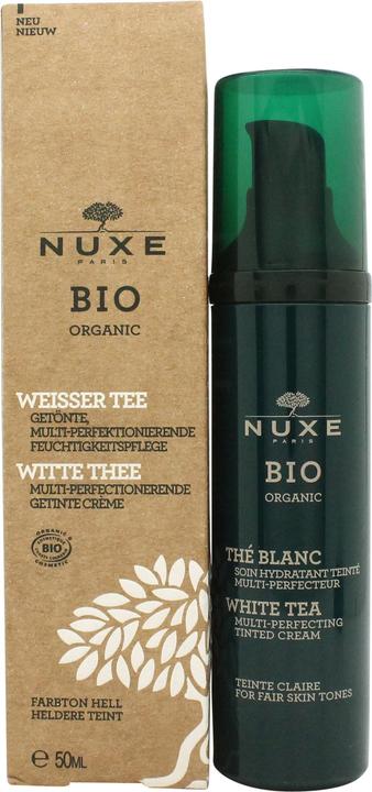 Actual product image Nuxe Tinted Multi-perfecting Moisturizer Light White Tea (50 ml)