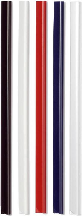 Produktbild Durable Klemmschiene 6 mm, Transparent, 50 Schienen (A4, 50 x)