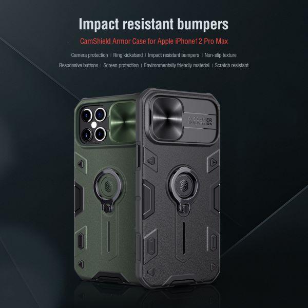 Produktbild Nillkin CamShield Armor Series Hardcase Hülle (Apple iPhone 12 Pro Max)