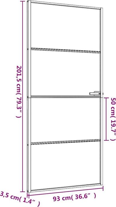 Image du produit vidaXL Innentür