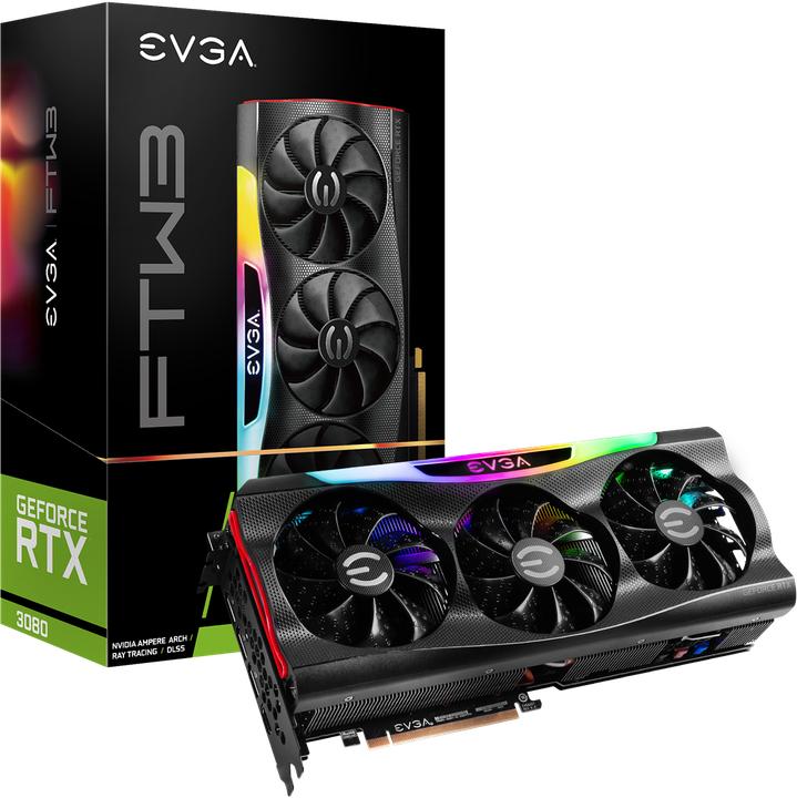 Produktbild EVGA GeForce RTX 3080 FTW3 Gaming (10 GB)