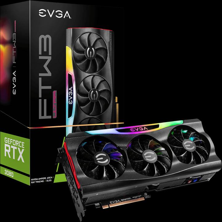 Actual product image EVGA GeForce RTX 3080 FTW3 Ultra Gaming (10 GB)