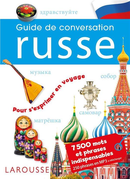Image du produit Guide de conversation russe : 7500 mots et phrases indispensables (Français, Collectif, 2023)