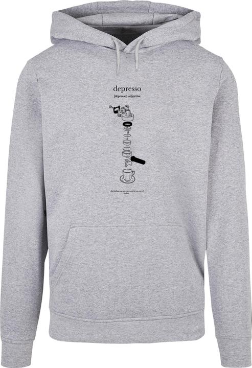 Image du produit MT Depresso Basic Hoody heather grey M (M)