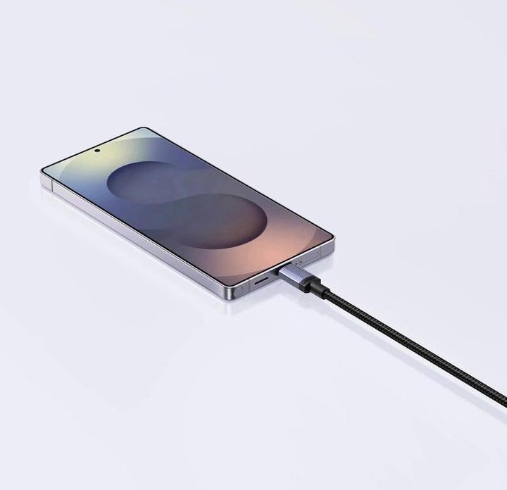 Actual product image Ugreen Cable USB USB-C - USB-C 1 m Czarno-szary (6941876269075) (1 m, 240 W)