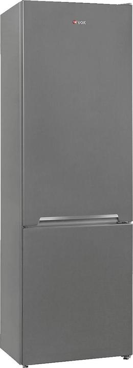 Vox Kombikühlschrank KK 3400S E (E, R:204 l, F:84 l, LessFrost, silber) (288 l)
