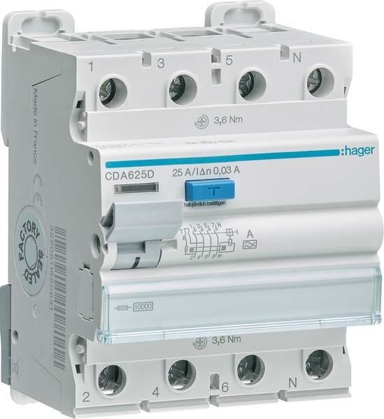 Hager CDA625D