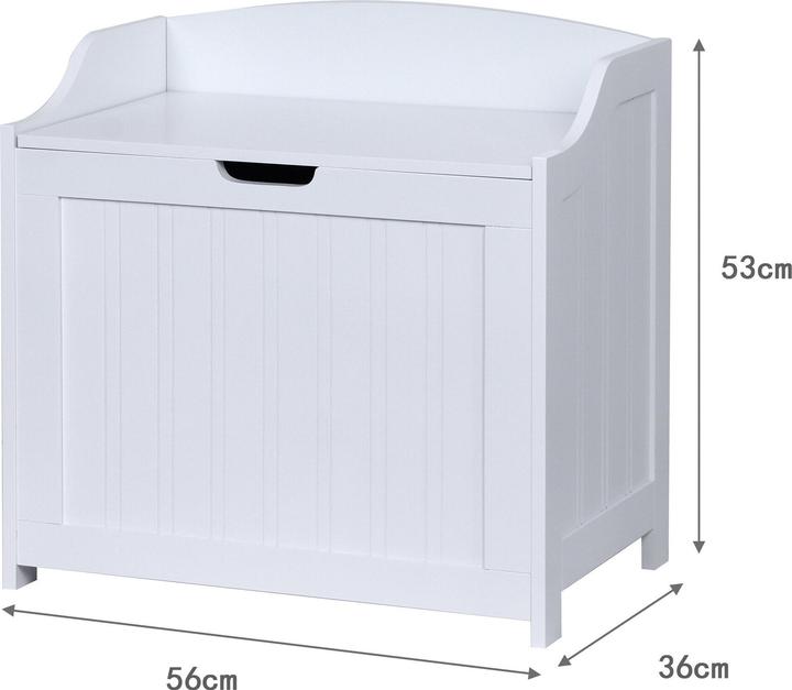Image du produit Relaxdays Coffre à linge (80 l)