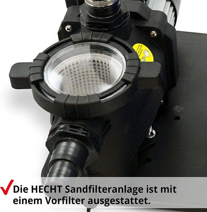 Immagine prodotto Hecht 302113 Sistema di filtraggio a sabbia