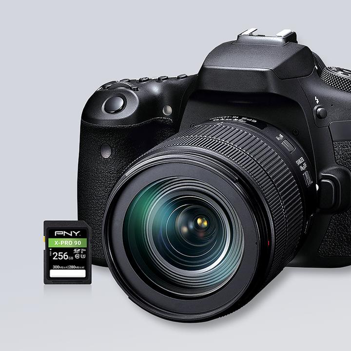 Actual product image PNY X-Pro 90 (256 GB, SDXC, U3, UHS-II)