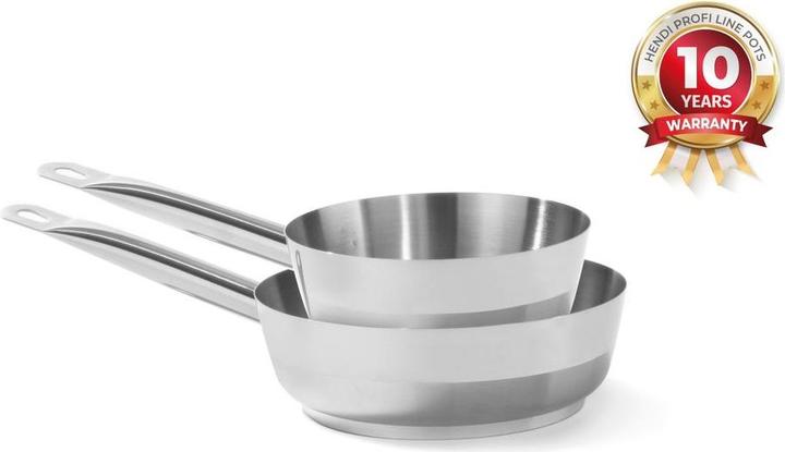 Produktbild Hendi Sauteuse ohne Deckel (Edelstahl, 20 x 6 cm)