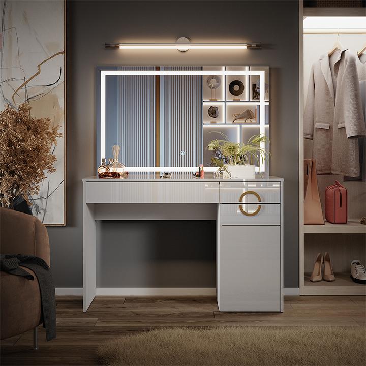 Image du produit Vicco Adela avec miroir LED (115 x 55 x 76.5 cm)