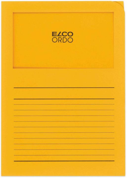 Elco Organiser folder Ordo Classico DIN A4 paper 220 mm x 310 mm yellow (22 x 31 cm, 100 x)