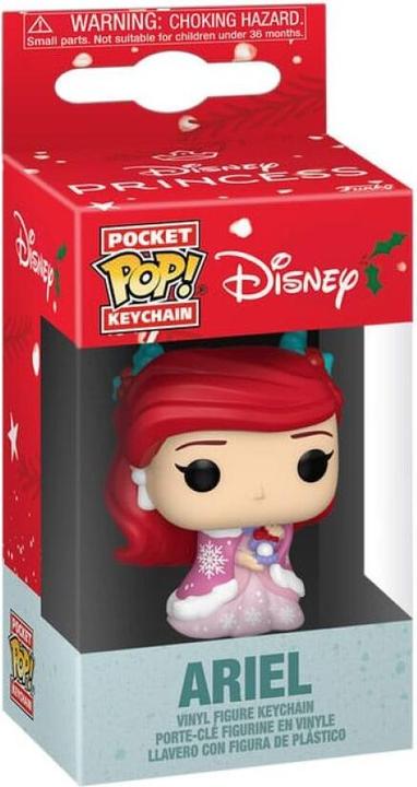 Actual product image Funko Disney Princess POP! Vinyl Schlüsselanhänger 4 cm Holiday Ariel Display (12)
