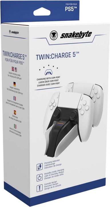 Produktbild Snakebyte Twin Charge 5 (Playstation Classic)