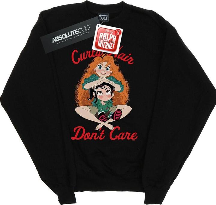 Produktbild Disney Wreck It Ralph Merida And Vanellope Sweatshirt Mädchen (140, 146)