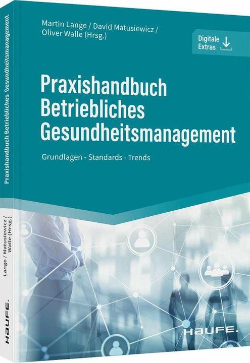 Actual product image Praxishandbuch Betriebliches Gesundheitsmanagement (German, David Matusiewicz, Martin Lange, Oliver Walle, 2022)
