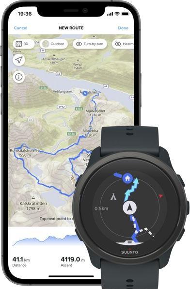 Actual product image Suunto 5 Peak (43 mm)