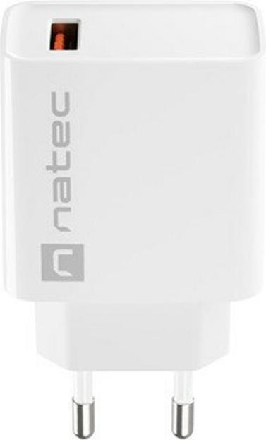 Produktbild Genesis NATEC ŁADOWARKA SIECIOWA RIBERA USB-A 18W BIAŁA NUC-2057 (18 W)