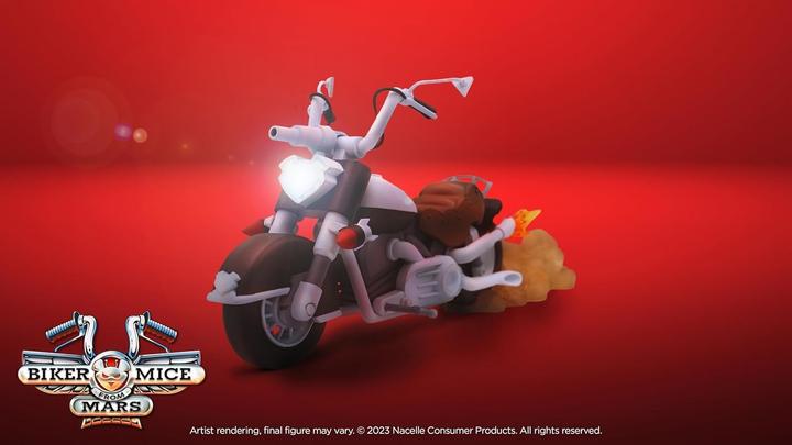 Actual product image Nacelle Consumer Biker Mice From Mars Vehicle Vinnie's Radical Rocket Sled 25 cm