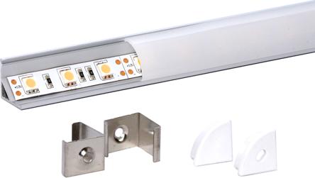 Produktbild Lumina Swiss LED Eckprofil matt 60cm (60 cm, Indoor)