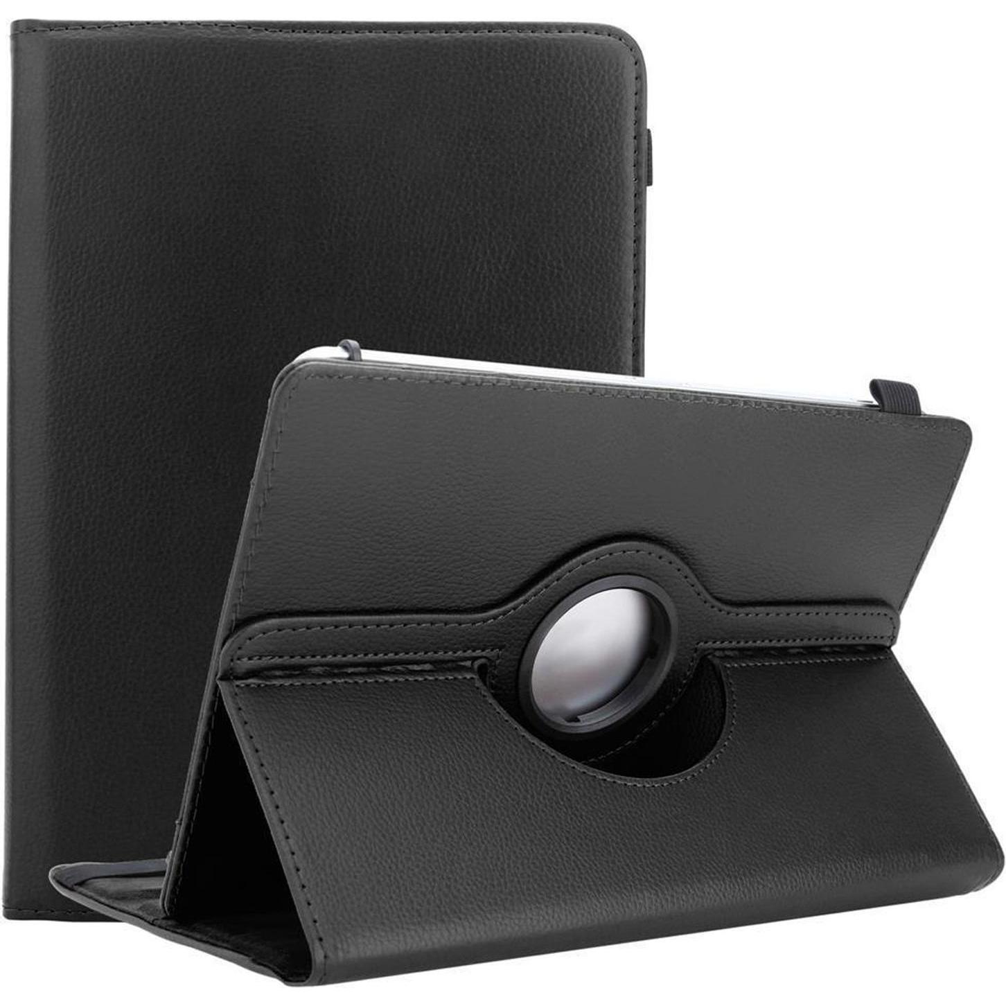 Cadorabo Tablet Hülle Universal 360 (Sony Xperia Tablet Z2), Tablet Hülle, Schwarz