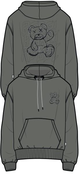 Actual product image Only & Sons Onskole Reg Ls Hood (M)