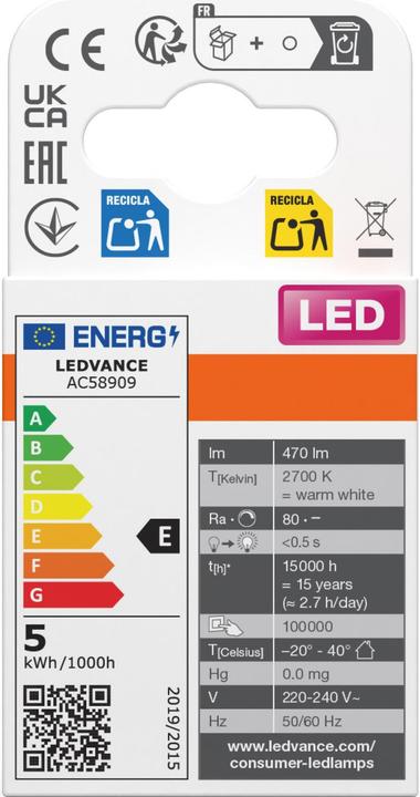Immagine prodotto Osram Pin (G9, 4.20 W, 470 lm, 1 x, E)