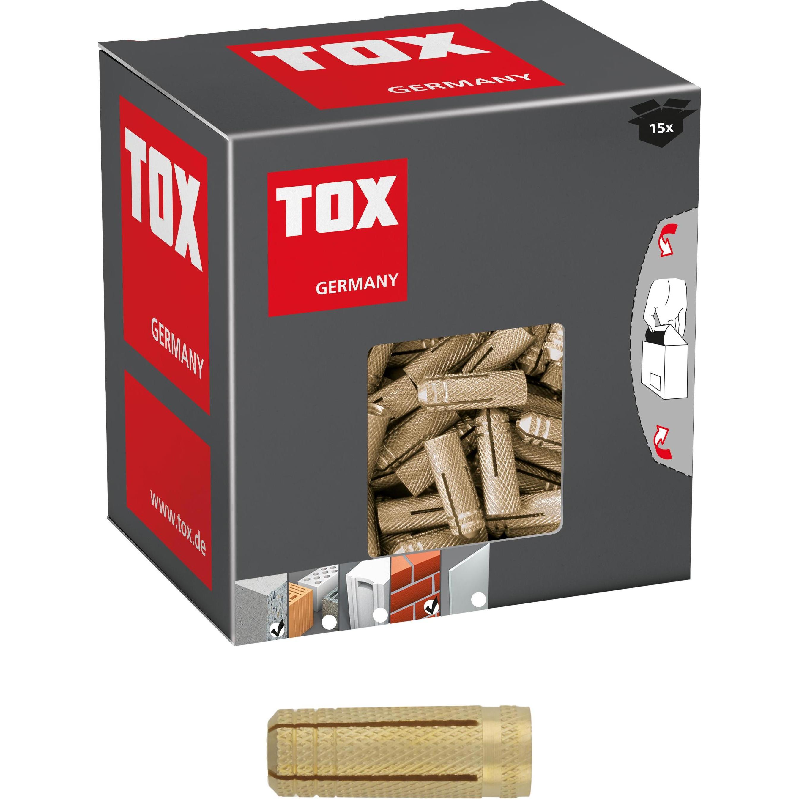 Tox, Dübel, Metrix (15 Stk.)