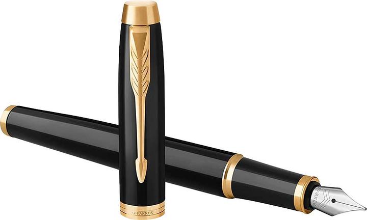Produktbild Parker Pen IM Black Lacquer G.C. (Gold, Schwarz, 1x)