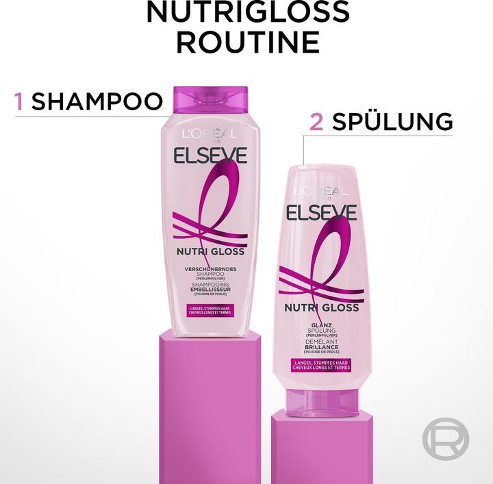 Actual product image L'Oréal Paris Elseve Nutri Gloss (Liquid shampoo, 250 ml)