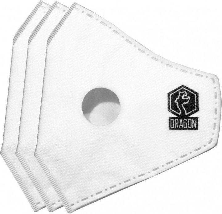 Dragon Filtr wymienny Filtry do masek antysmogowych 3szt. N99 Casual Standard r. S