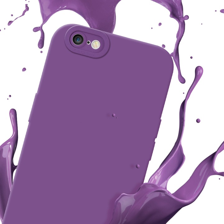 Productafbeelding Cadorabo Hoesje voor Apple iPhone 6 PLUS / 6S PLUS in TPU Fluid LM162 Style (Apple iPhone 6 Plus)