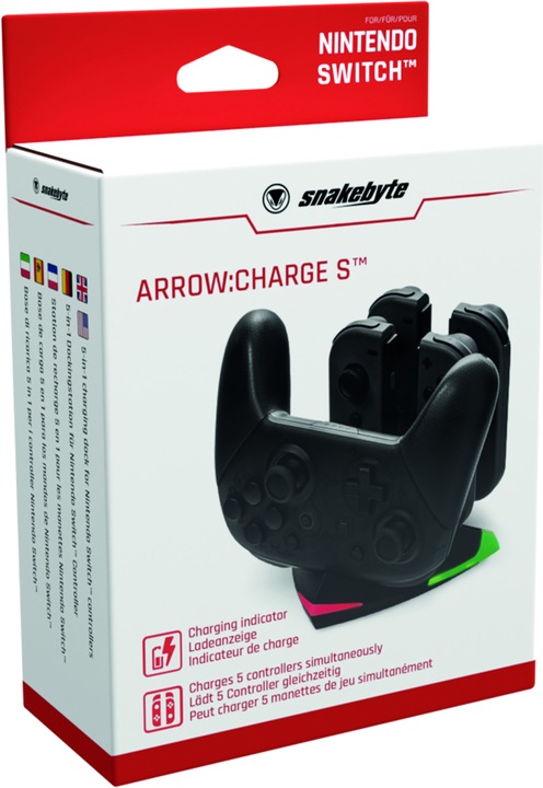 Actual product image Snakebyte Arrow Charge S (Switch)