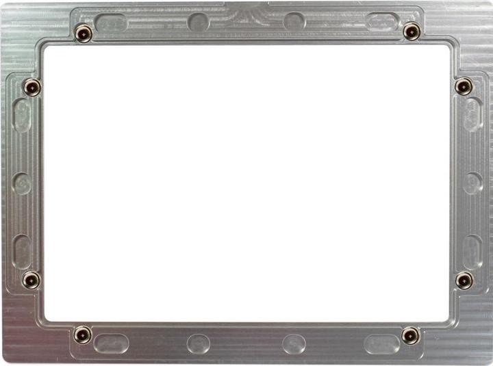 Image du produit Allnet touch display tablet 10 zoll zbh cache pour cadre de montage argent étroit