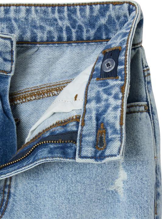 Actual product image Jonen Mädchen Loose-Fit-Jeans mit Used-Effekt (158)