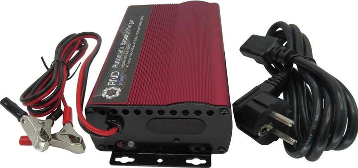 Produktbild RND Akkuladegerät, Schutzkontaktstecker Typ F (CEE 7/4), Bleisäure, 12V, 10A, 100... 240V, IP21 (12V, 10 A)