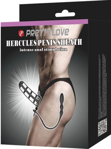 Immagine prodotto Crazy Bull Hercules - Manicotto per il pene con stimolatore anale (3.50 cm)