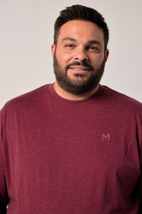 Actual product image Men+ Langarmshirt, Basic, Rundhals (6XL)