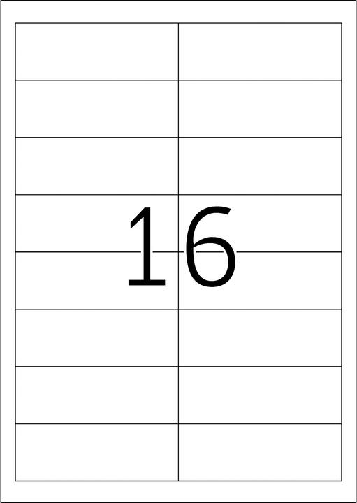 Actual product image HERMA Universal labels A4