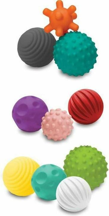 Image du produit Infantino Set de jeu Go Gaga Textured Multi Ball Set - 10 pièces