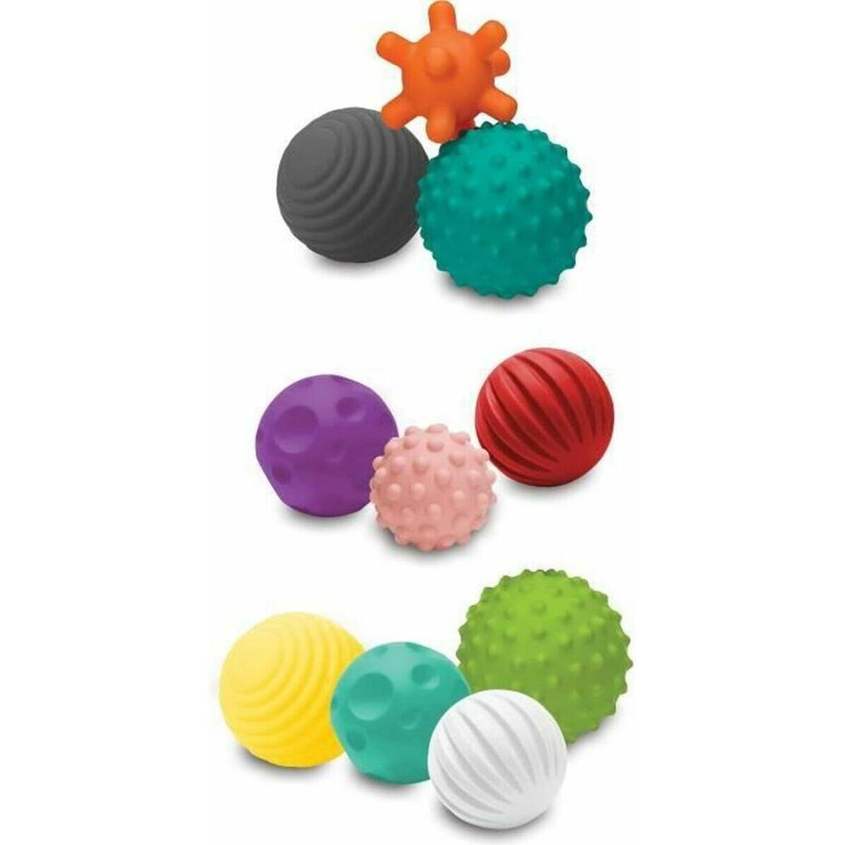 Infantino, Sonaglio, Set de jeu Go Gaga Textured Multi Ball Set - 10 pièces